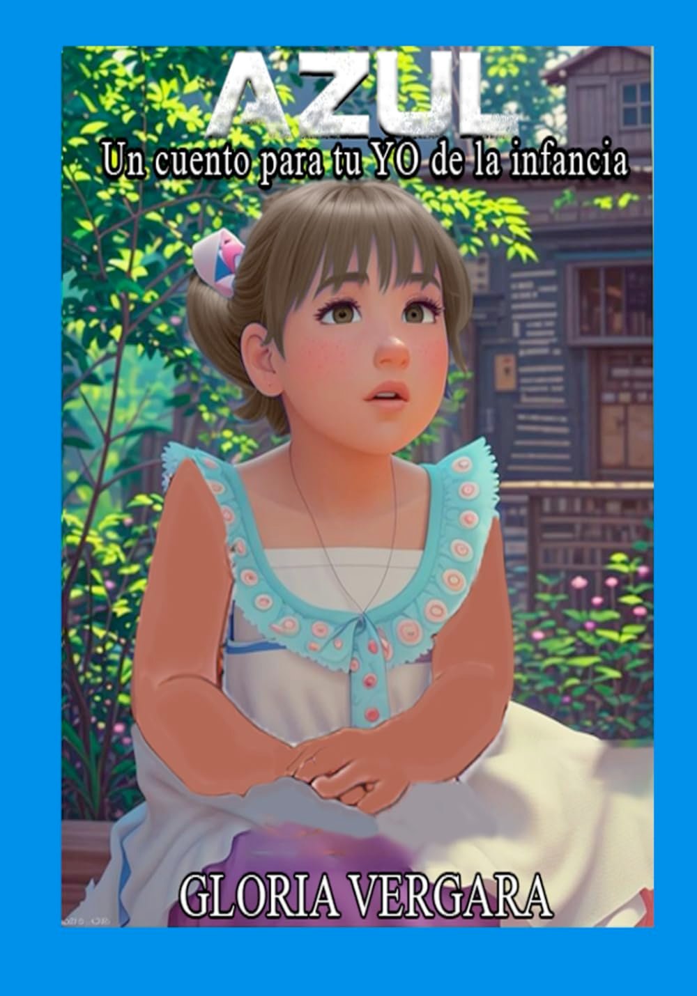 Portada del libro Azul – Un cuento para tu Yo de la infancia, de Gloria Vergara